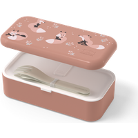 Die Bento-Box für Kinder Made in France + Betseck - monbento MB Foodie zimt Fox