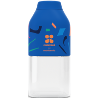 Die Flasche to-go - monbento MB Positive S Catimini blau Terrazzo