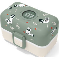 Das Bento für Kinder - monbento MB Tresor grün Raccoon
