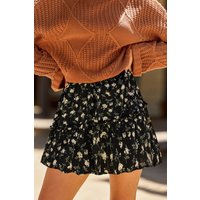 Dainty Bouquet Floral Mini Skirt