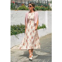 Fearless Floral Midi Dress