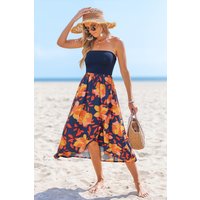 Carried Away Floral Midi Dress