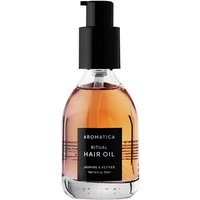 Aromatica - Ritual Hair Oil Jasmine & Vetiver 50 ml - Nourishing Hair Treatments For Dry, Dyed And Bleached Hair