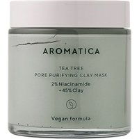 Aromatica - Tea Tree Pore Purifying Clay Mask 120 g - Anti Blemish Face Mask For Oily Skin