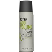 Kms - Addvolume Styling Foam 75 ml - Volume And Styling Spray, Mousse & Mist For Normal, Thin And Delicate Hair