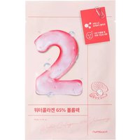 Numbuzin - No.2 Water Collagen 65% Voluming Sheet Mask 1 X - Regenerating Face Mask For All Skin Types