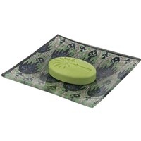 Ortigia - Bergamotto Glass Plate and Soap 40 g - Cleansing Hands Kit