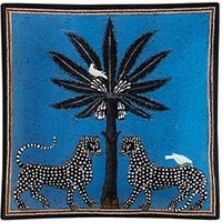 Ortigia - Mosaico Glass Plate Blue 11 x 11 cm - Unscented Tool