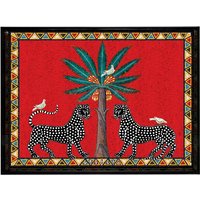 Ortigia - Red Tray 30x22 cm - Unscented Tool
