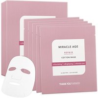 Thank you Farmer - Miracle Age Repair Cotton Mask 5 X 25 ml - Anti Aging Face Mask For Mature Skin