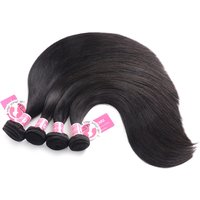Straight 4 Bundles 1b Color Alipearl Peruvian Human Hair