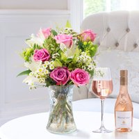 Chantilly, Whispering Angel Half Bottle & Vase image