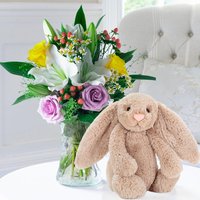 Glaze & Jellycat® Bashful Beige Bunny image