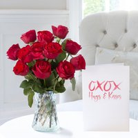 Letterbox 12 Red Roses & Romance Card image