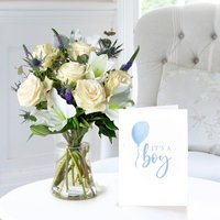 Lunar & New Baby Boy Card