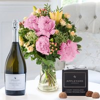 Peony Garden, Prosecco & 12 Truffles image