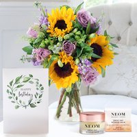 Summer Martini, NEOM Great Day Wonder Balm (12g) & Birthday Card