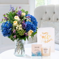 Wild English Garden, NEOM Real Luxury Candle (185g) & 60th Birthday Card image