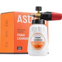 AstroAI Foam Cannon, Wide Neck, 1L Bottle, Heavy Duty Car Foam Sprayer, Foam Cannon for Pressure Washer
