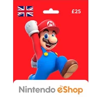 Buy Nintendo Gift Card 25 GBP | Instant Delivery
