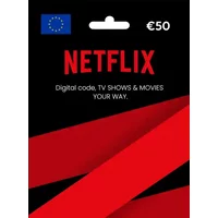 Buy Netflix Gift Card 50 EUR | Instant Delivery 2026
