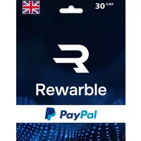 Rewarble PayPal Gift Card £30 (UK) – Instant Code | Aussui
