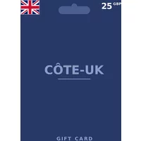 Côte-UK Gift Card 25 GBP (UK) – Instant Code | Aussui