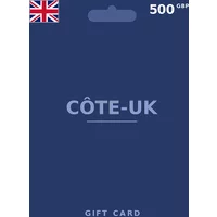 Côte-UK Gift Card 500 GBP (UK) – Instant Code | Aussui