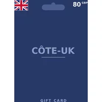 Côte-UK Gift Card 80 GBP (UK) – Instant Code | Aussui