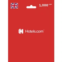 Hotels.com Gift Card 1000 GBP (UK) – Instant Code | Aussui