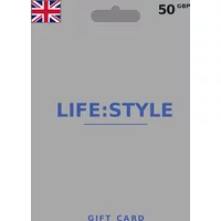 Life:style Gift Card 50 GBP (UK) – Instant Code | Aussui