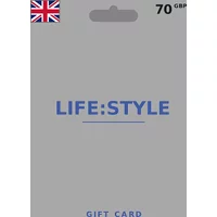 Life:style Gift Card 70 GBP (UK) – Instant Code | Aussui