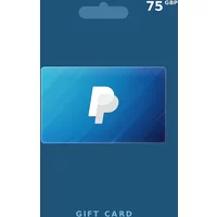 Paypal Instant Top Up Gift Card 75 GBP (Global) | Aussui