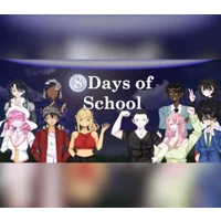 8 Days of School PC Steam CD Key - Romantic Comedy Adventure...