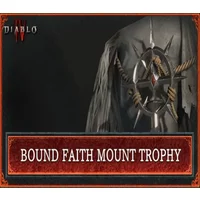 Diablo IV Bound Faith Mount Trophy DLC - Enhance Your Steed!