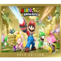 Mario + Rabbids Kingdom Battle Gold Edition Nintendo Switch Adventure Game Key