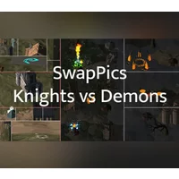 SwapPics: Knights vs Demons PC Steam Game Key - Strategy & A...