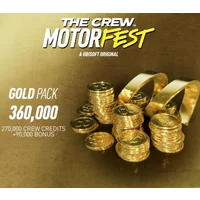 Unlock 360,000 Crew Credits - The Crew Motorfest VC Gold Pac...