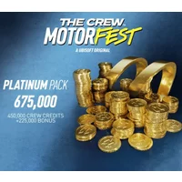 The Crew Motorfest VC Platinum Pack DLC - 675,000 Crew Credi...