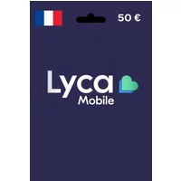 Buy Lycamobile Gift Card 50 EUR | Instant Delivery 2026