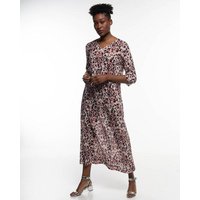 Alma & Lovis Langes Print-Tunikakleid aus Bio-Baumwoll-Batist | Batist Gep Maxikleid