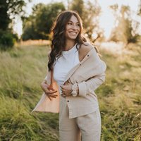 NORDLICHT Damen Musselin Bluse aus 100% Bio-Baumwolle FENJA