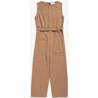 Rotholz Ärmelloser Jumpsuit Bio Baumwolle