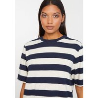 Damen T-Shirt aus Baumwolle - AZOLLA STRIPES - recolution