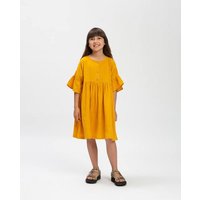 Matona Rüschenkleid aus Musselin für Kinder / Volant Dress