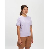 Matona Strukturiertes T-Shirt mit Kräuselsaum für Kinder / Curly Tee
