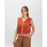 Matona Weste aus Baumwolle für Frauen / Buttoned Vest