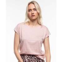 Alma & Lovis Elegantes Kurzarmshirt aus 100% Leinen-Jersey | Linen Short Pure