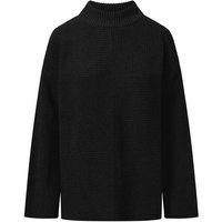 KnowledgeCotton Apparel Pullover Cotton Loose Fit Crew Neck Knit