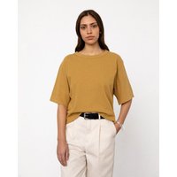 Rotholz Kurzes T-Shirt Waffle Cotton
